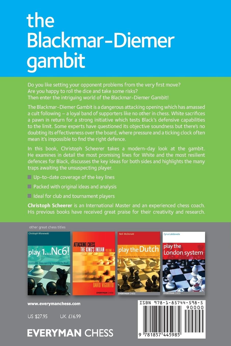 Rückseitencover The Blackmar Diemer Gambit