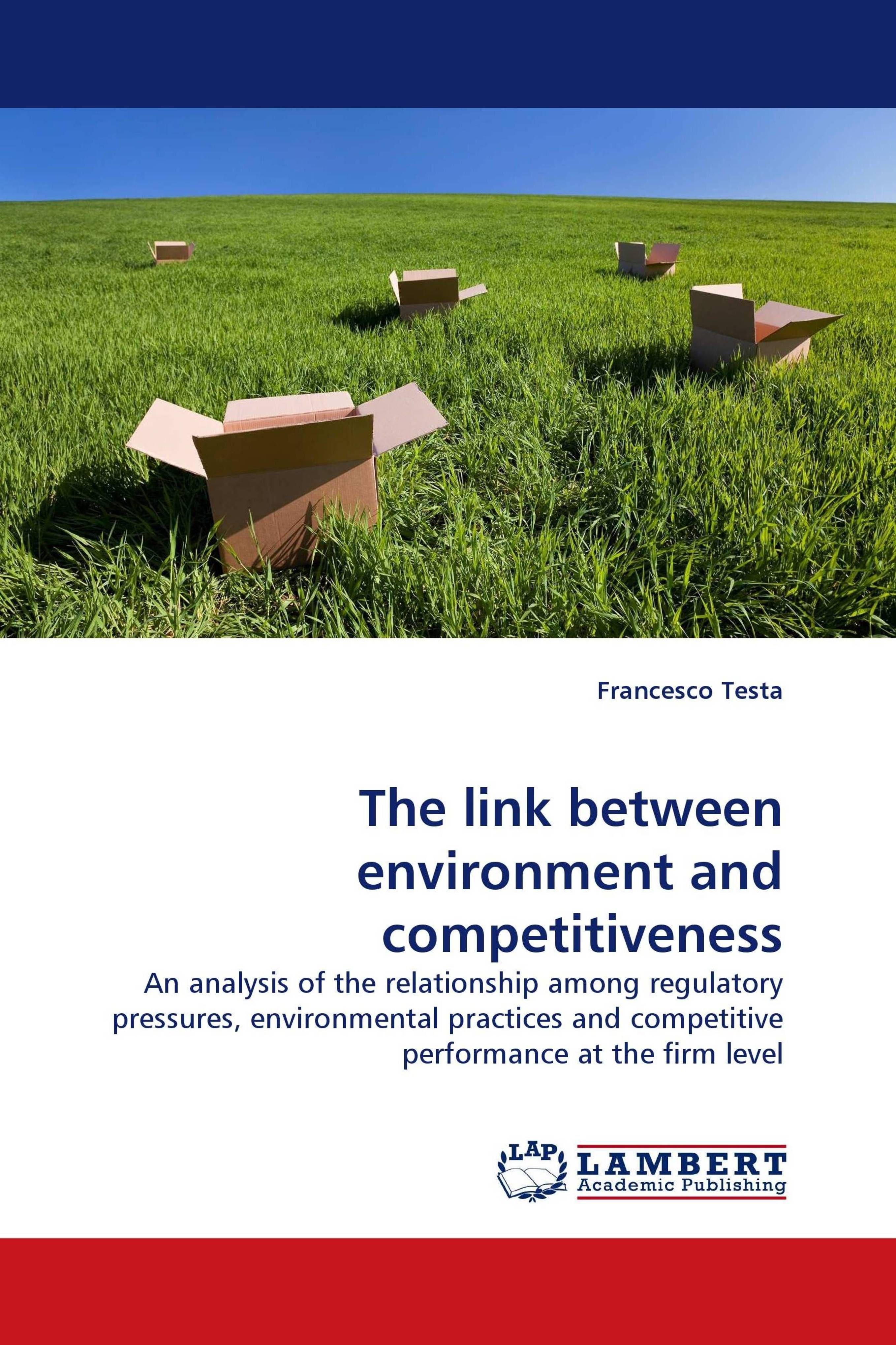 Vorderes Coverbild The link between environment and competitiveness