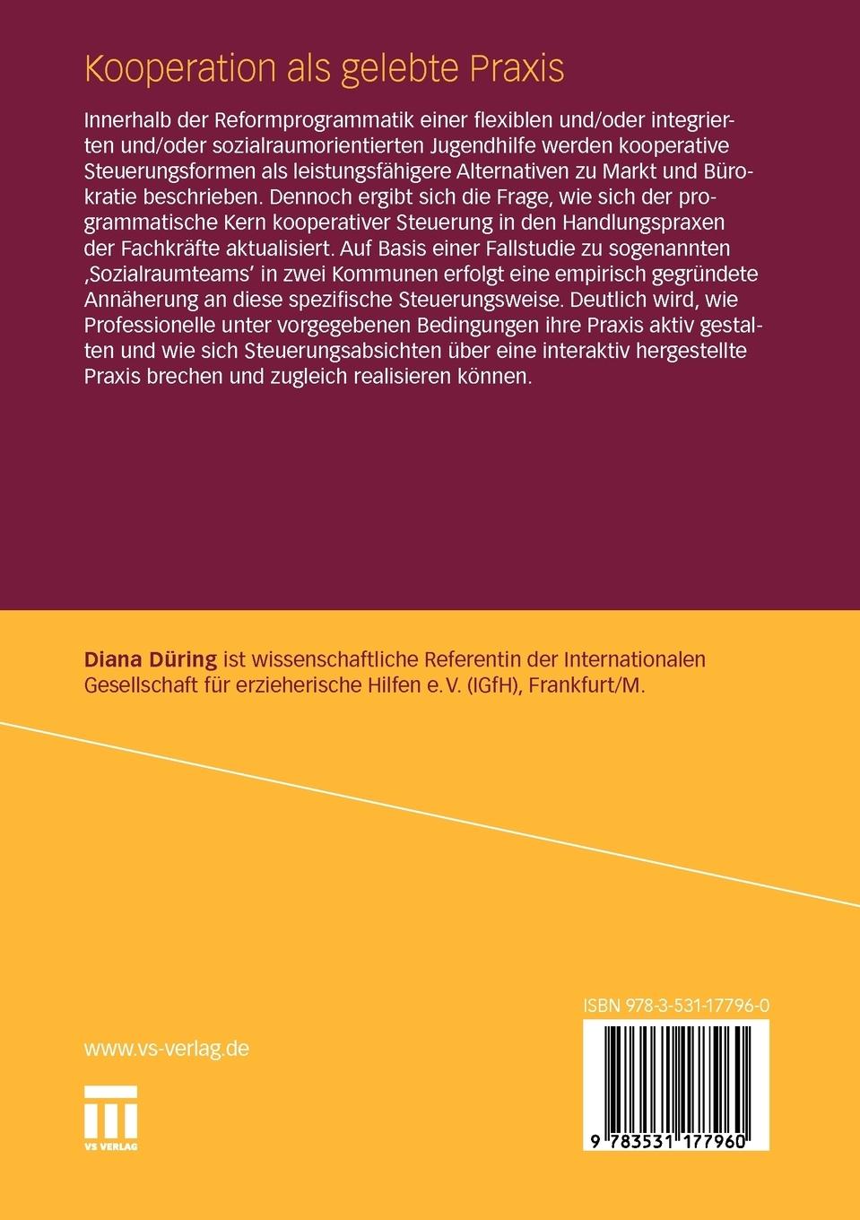 Rückseitencover Kooperation als gelebte Praxis