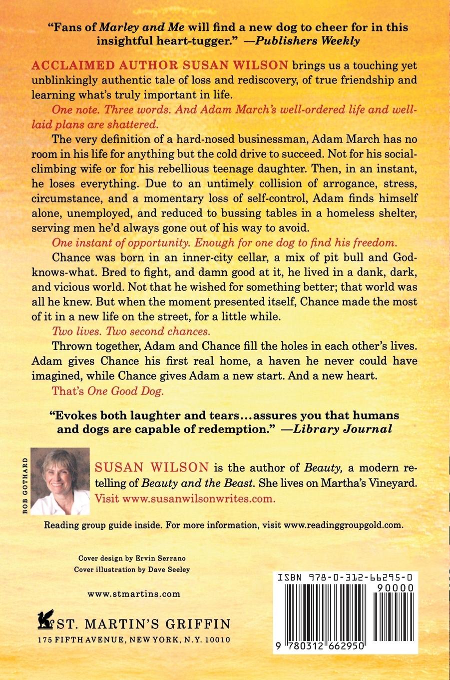 Rückseitencover One Good Dog