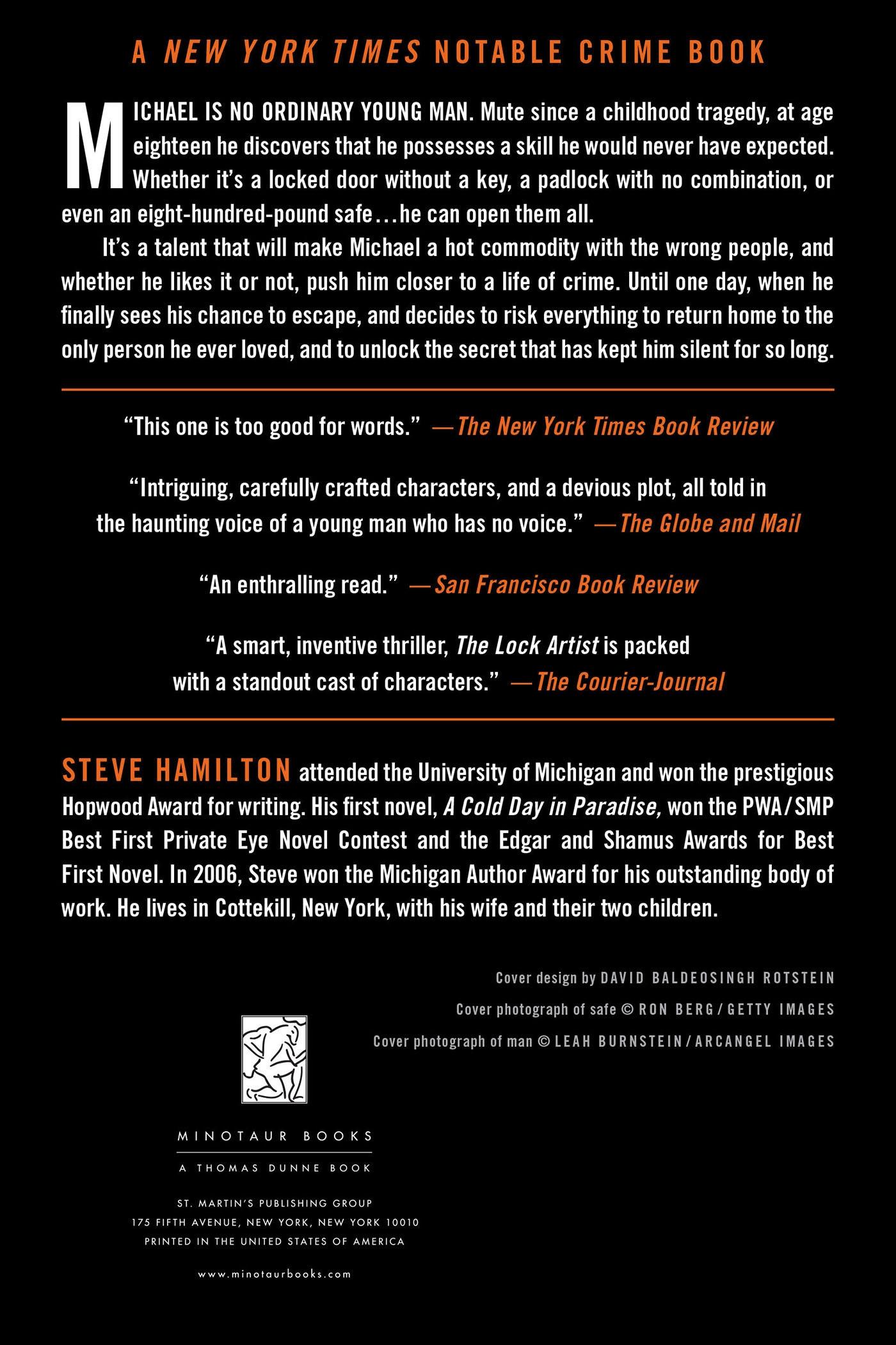 Rückseitencover The Lock Artist