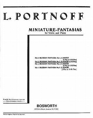 Vorderes Coverbild Miniature-Fantasias for Violin and Piano