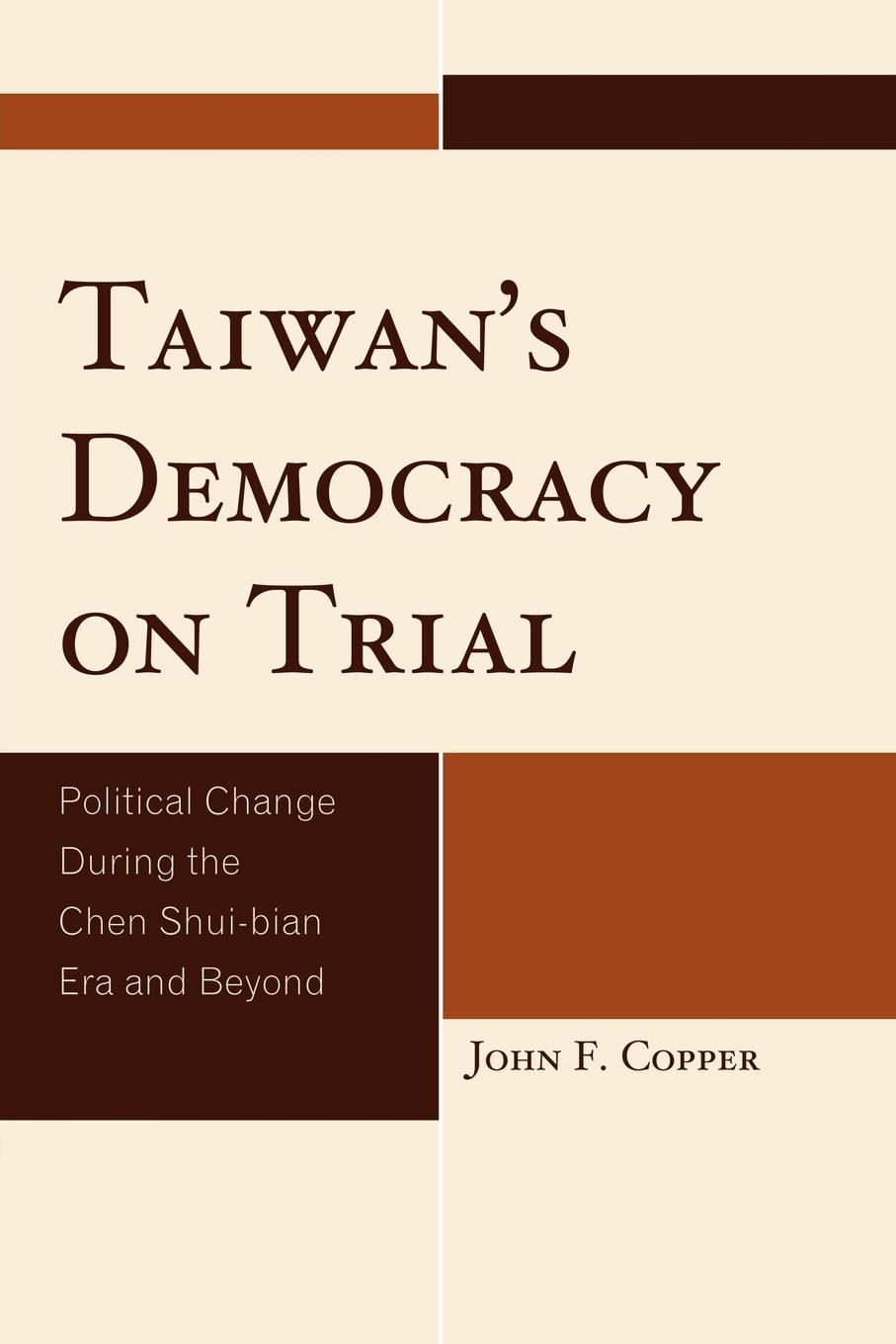 Vorderes Coverbild Taiwan's Democracy on Trial
