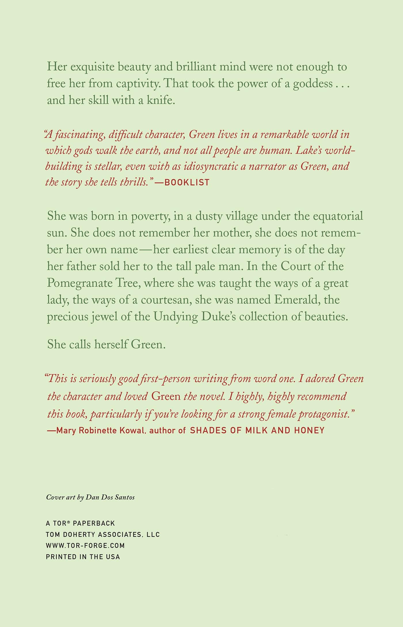 Rückseitencover Green