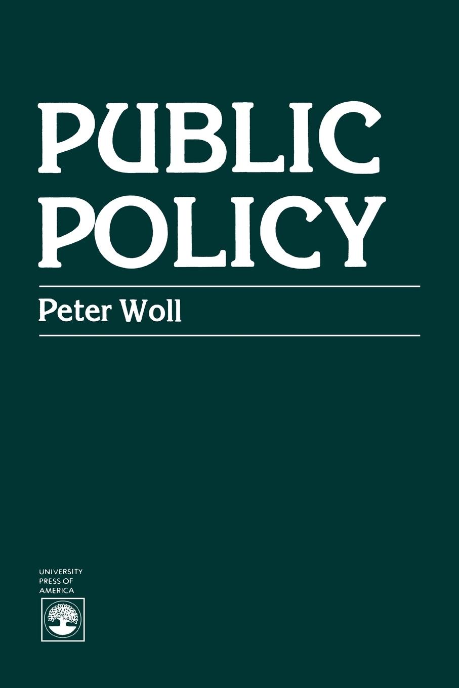 Vorderes Coverbild Public Policy