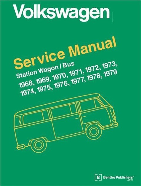 Vorderes Coverbild Volkswagen Station Wagon/Bus Official Service Manual