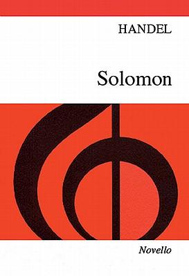 Vorderes Coverbild Solomon: An Oratorio for 4 Sopranos, Alto, Tenor & 2 Bass Soli Chorus & Orchestra