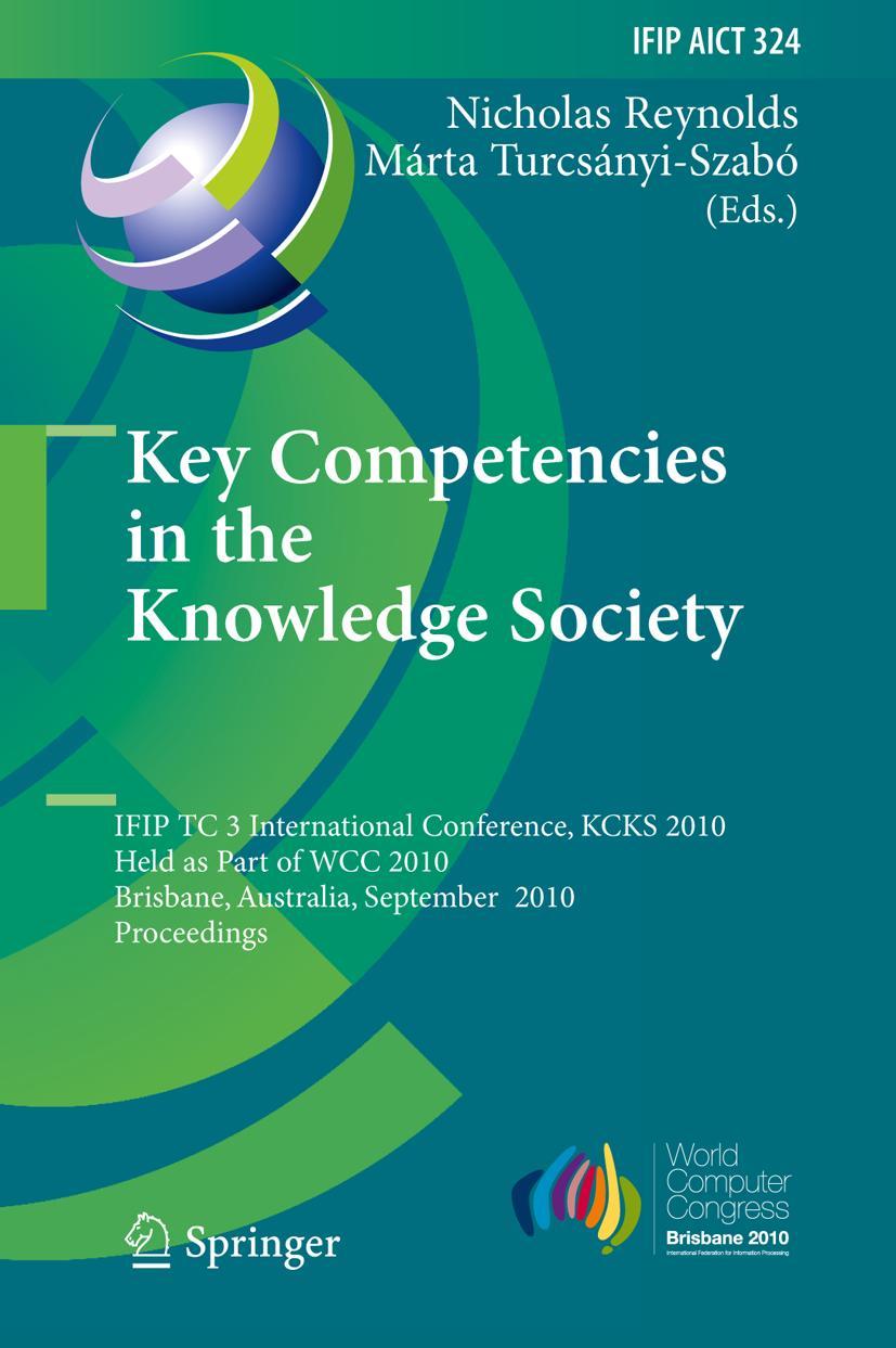 Vorderes Coverbild Key Competencies in the Knowledge Society