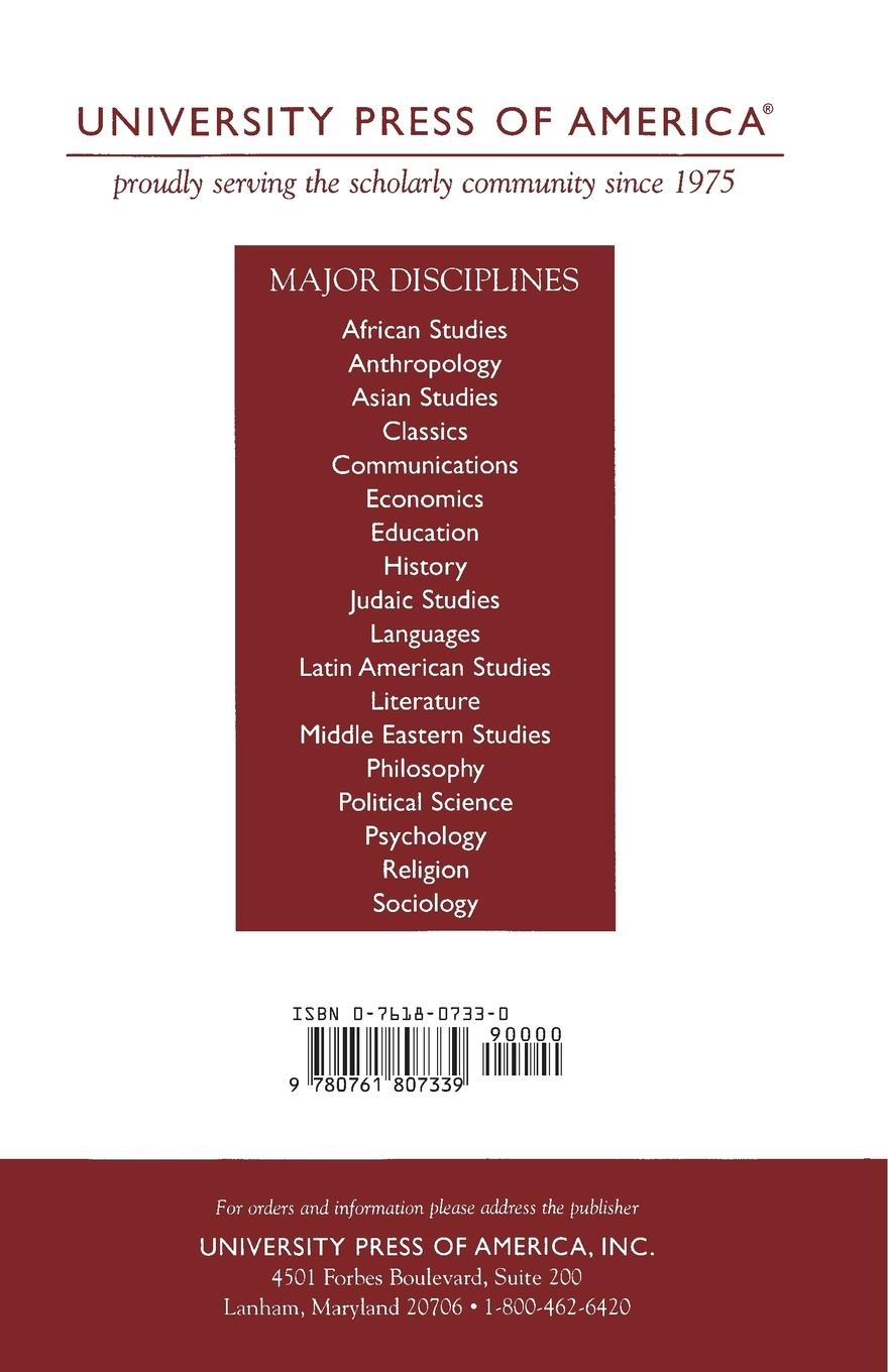 Rückseitencover U.S. Banking and its Regulation in the Political Context