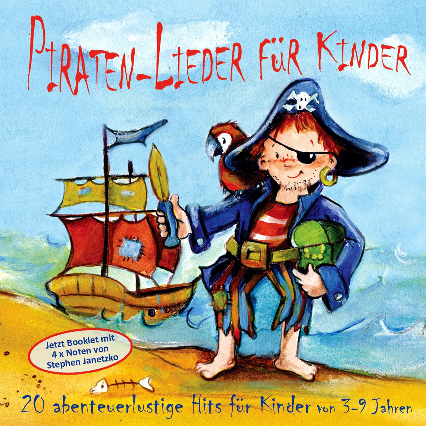 Vorderes Coverbild Piraten-Lieder für Kinder