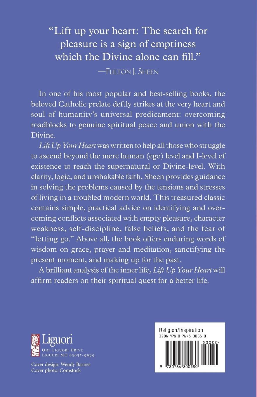 Rückseitencover Lift Up Your Heart