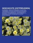 Vorderes Coverbild Geschichte (Ostpreußen)