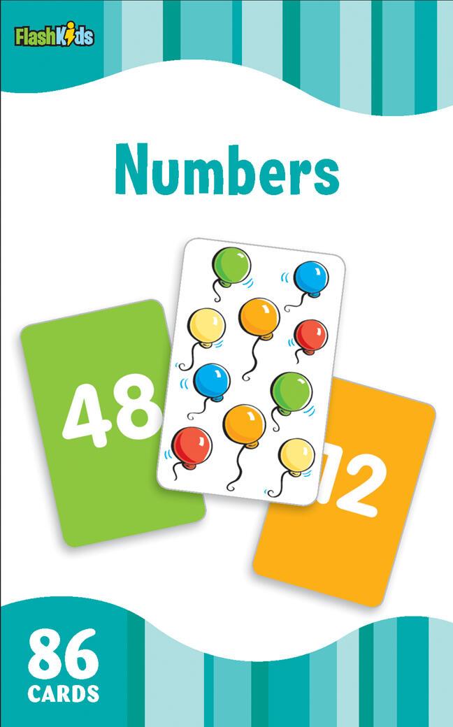 Vorderes Coverbild Numbers Flash Cards