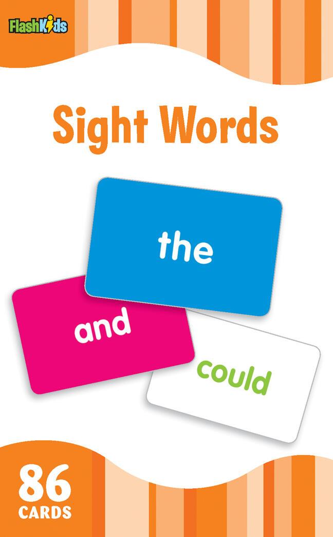 Vorderes Coverbild Sight Words Flash Cards