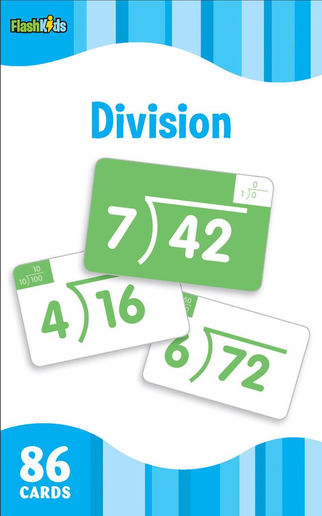 Vorderes Coverbild Division Flash Cards