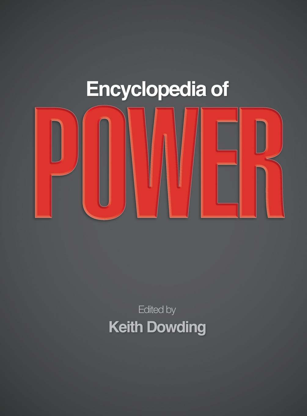 Vorderes Coverbild Encyclopedia of Power