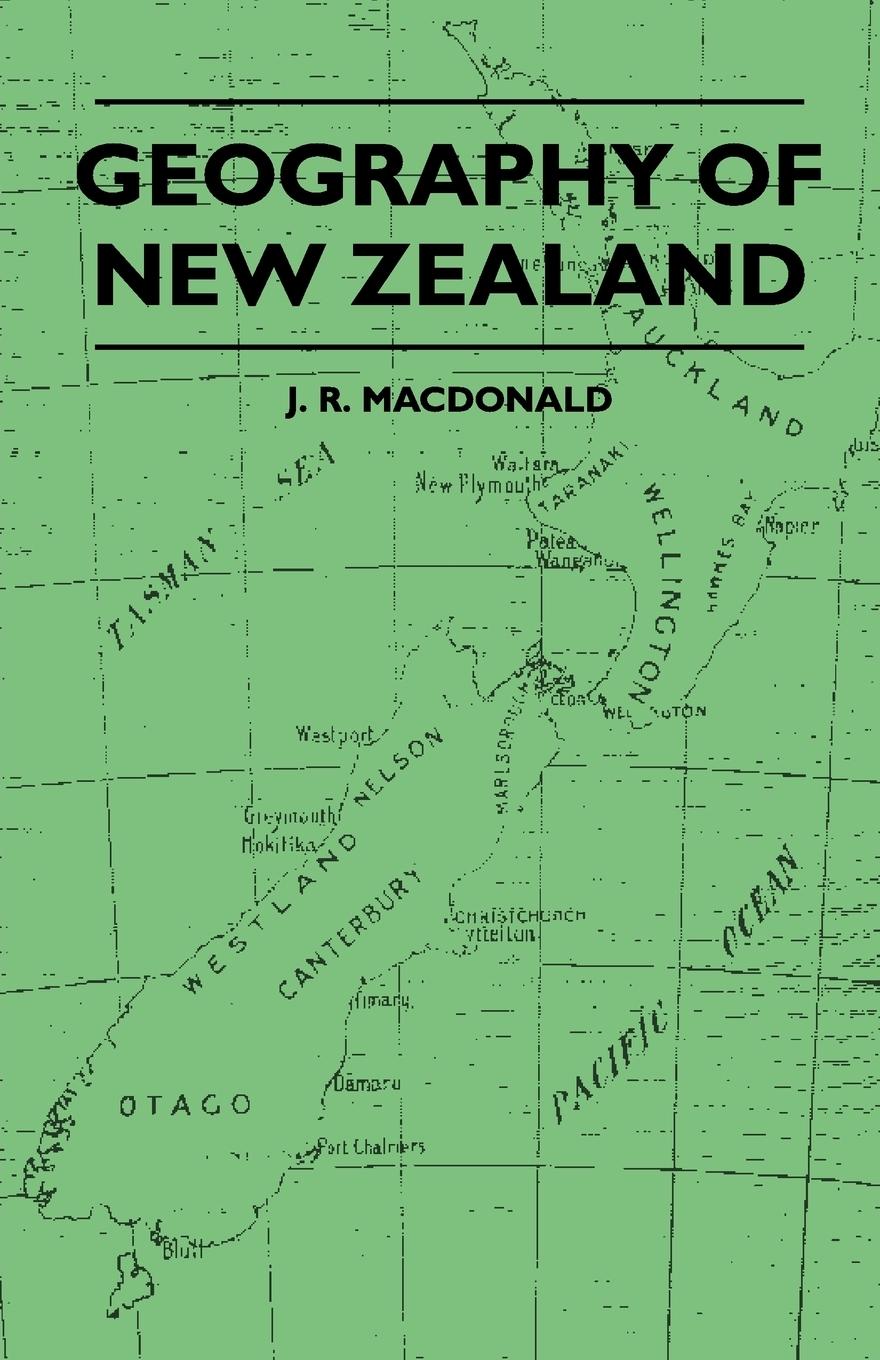 Vorderes Coverbild Geography of New Zealand