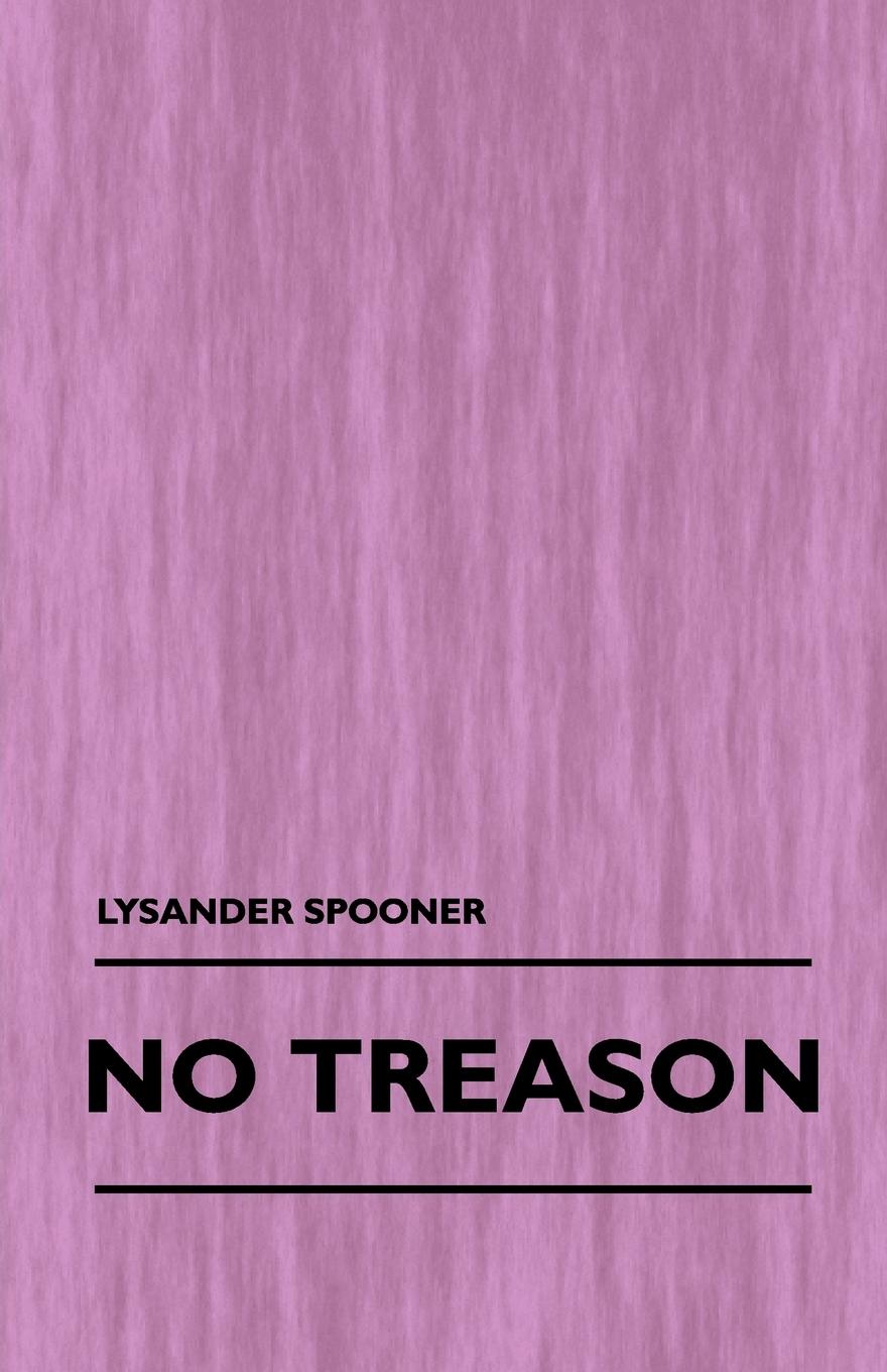 Vorderes Coverbild No Treason (Volume 1)