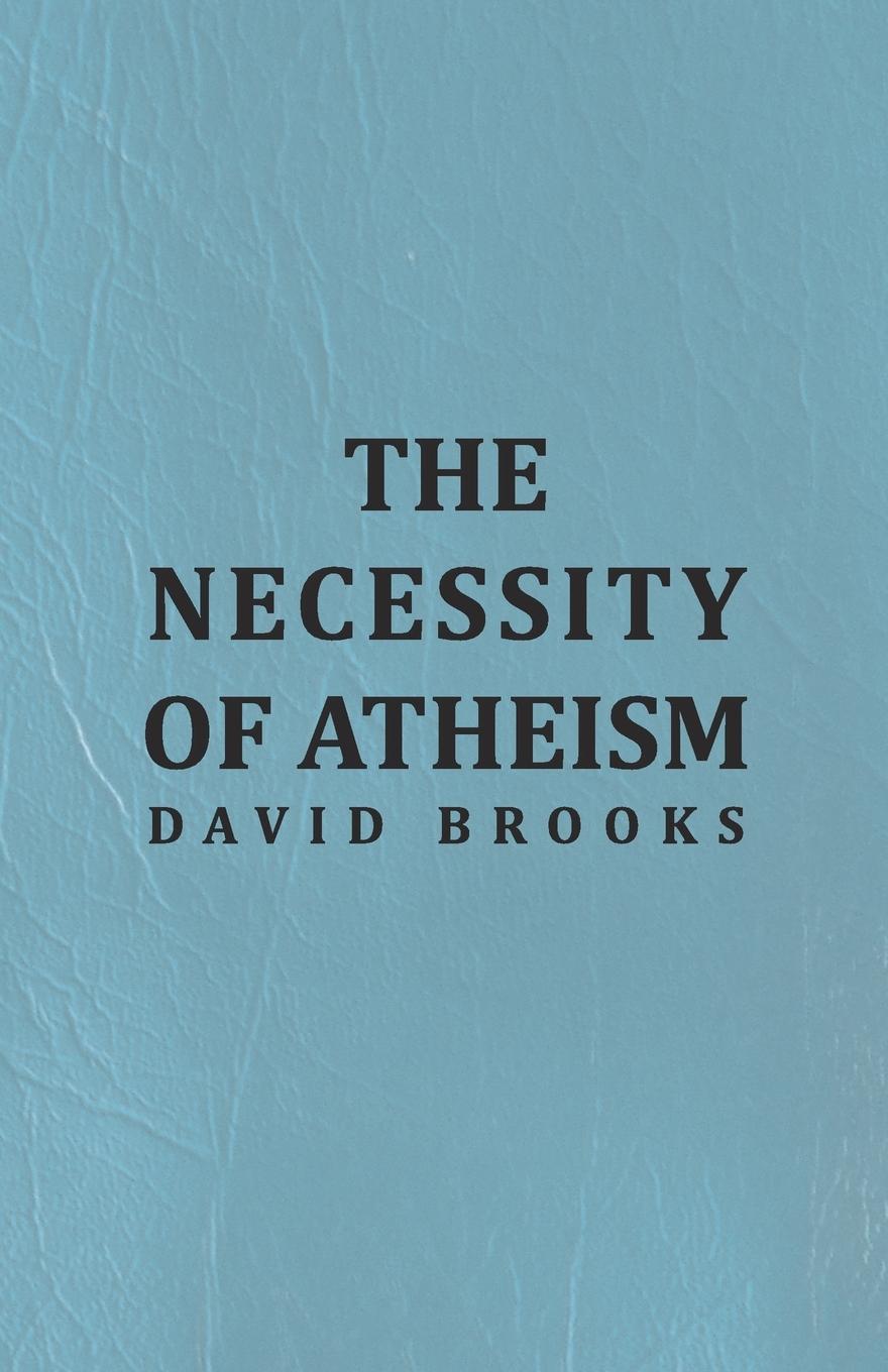 Vorderes Coverbild The Necessity of Atheism