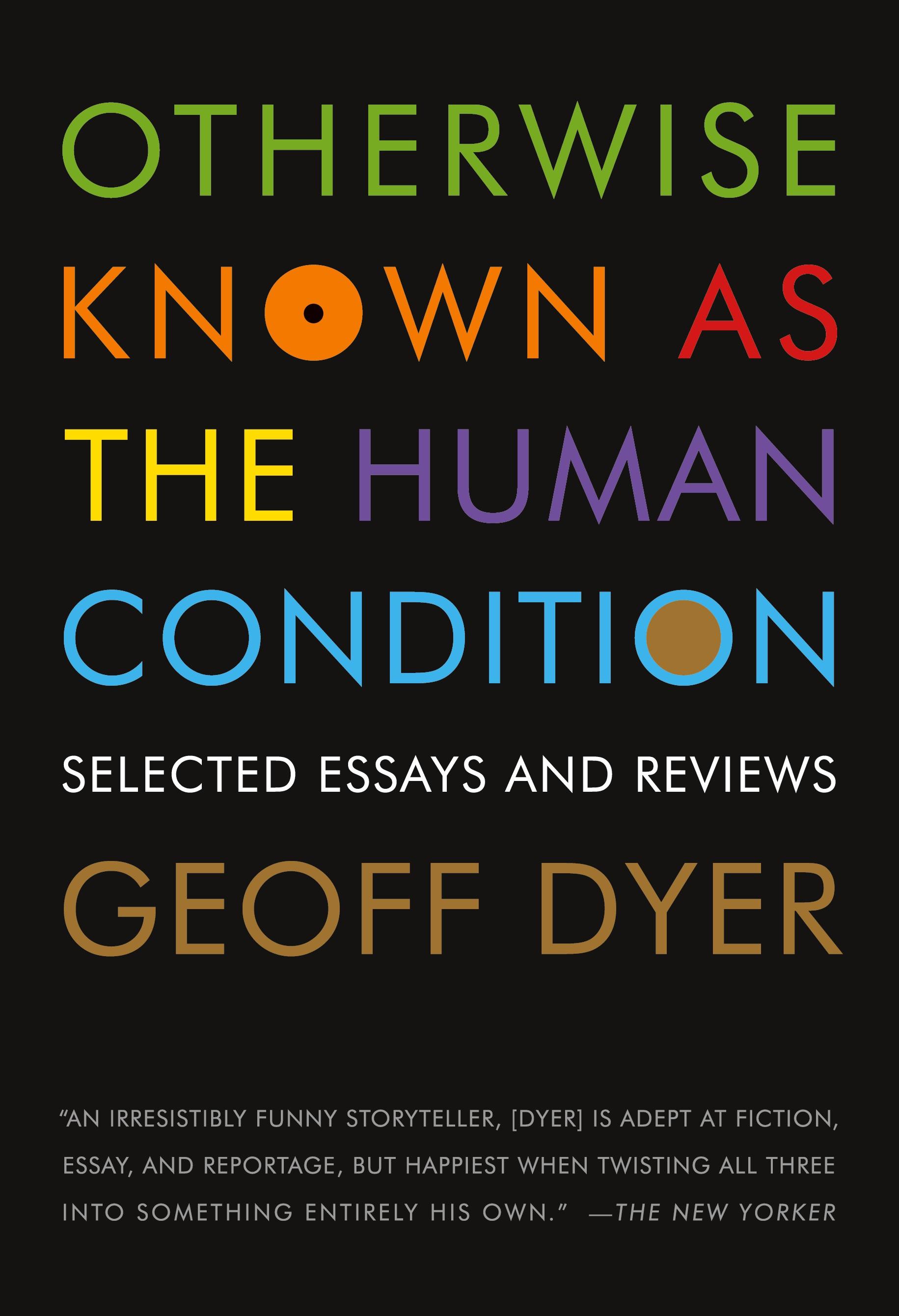 Vorderes Coverbild Otherwise Known as the Human Condition