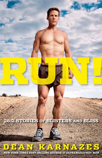 Vorderes Coverbild Run! 26.2 Stories of Blisters and Bliss
