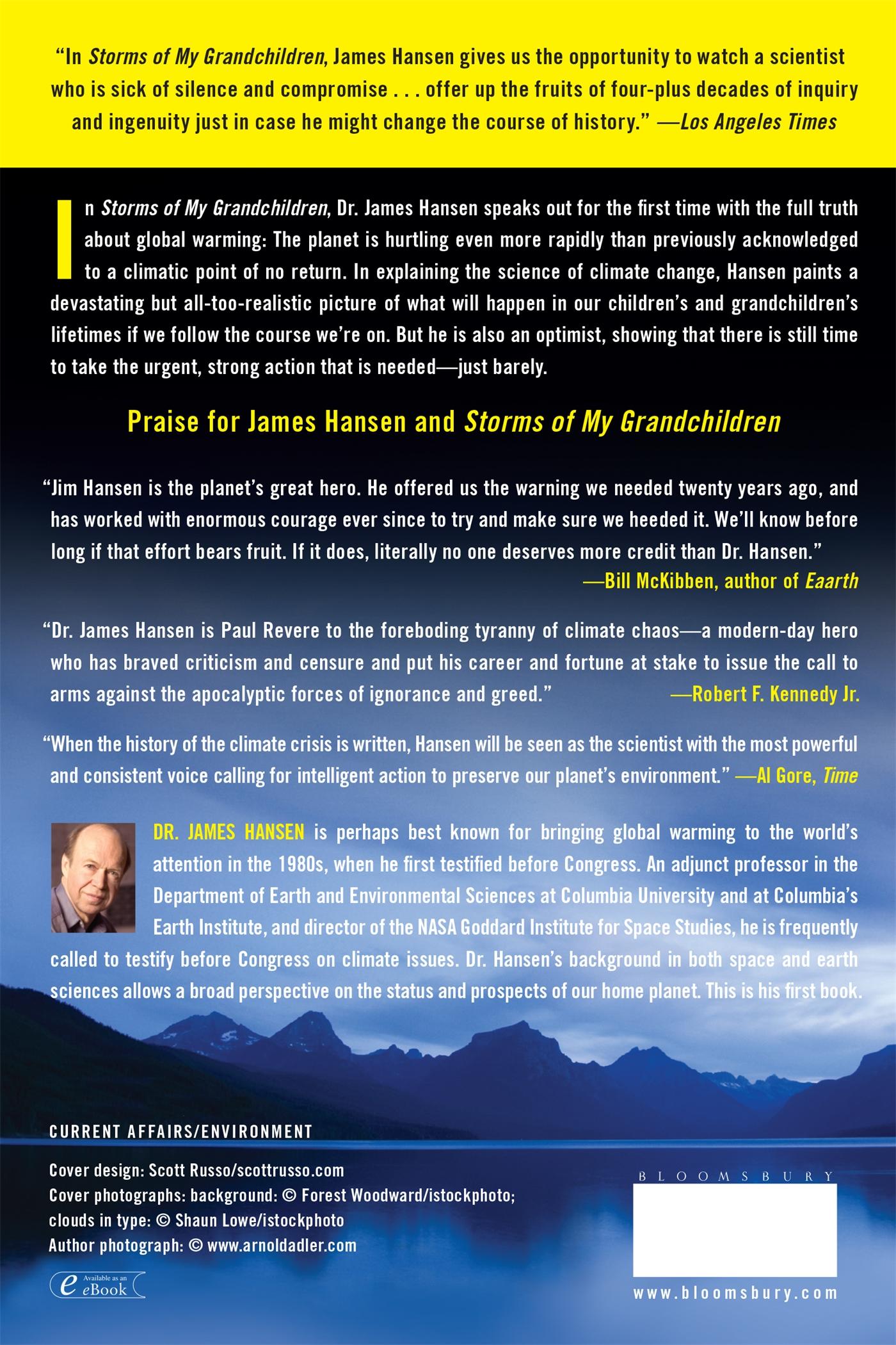 Rückseitencover Storms of My Grandchildren