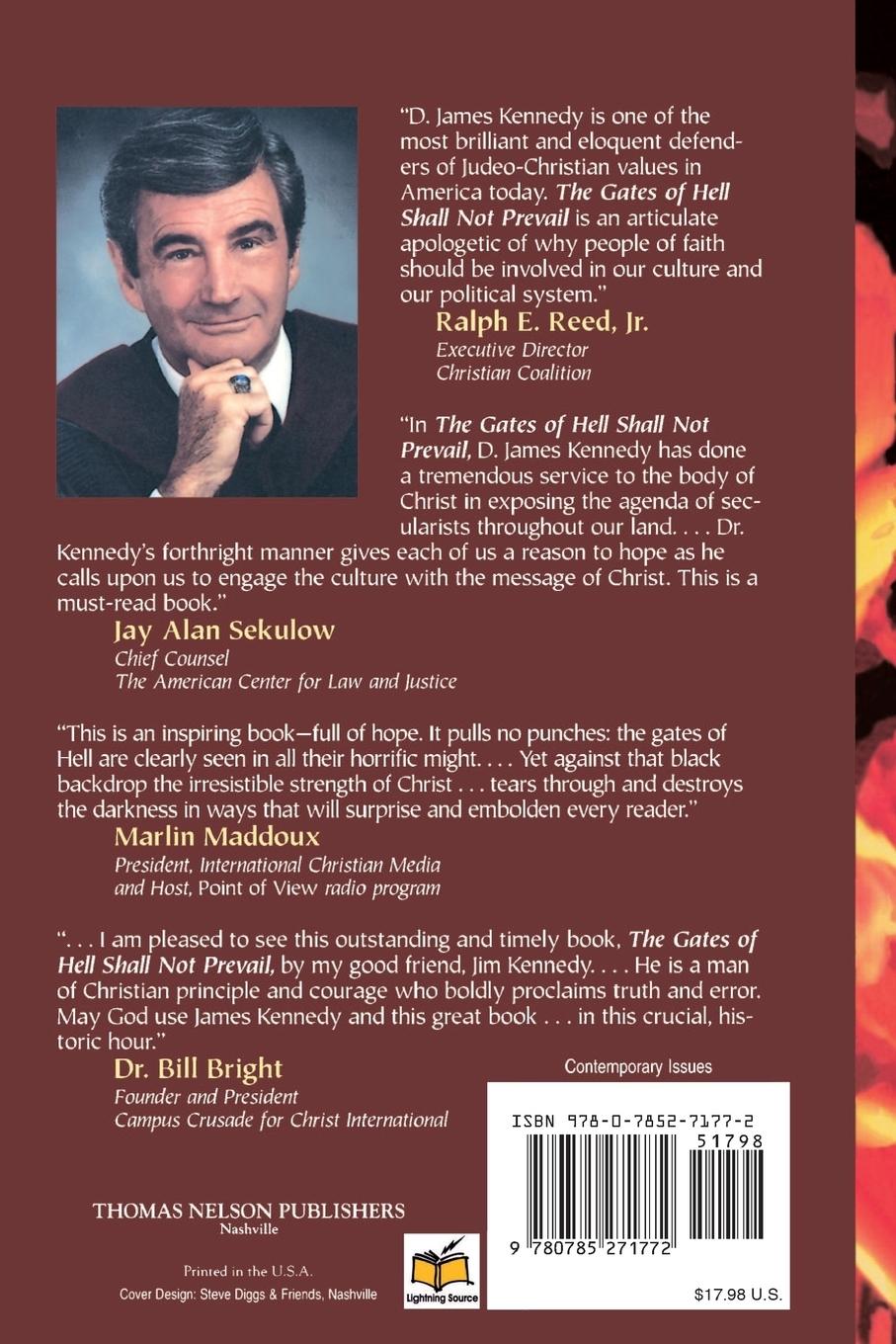 Rückseitencover The Gates of Hell Shall Not Prevail