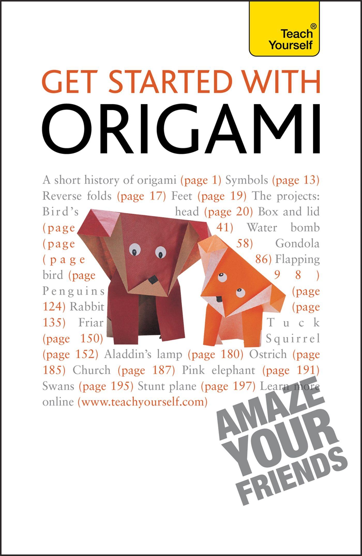 Vorderes Coverbild Get Started with Origami