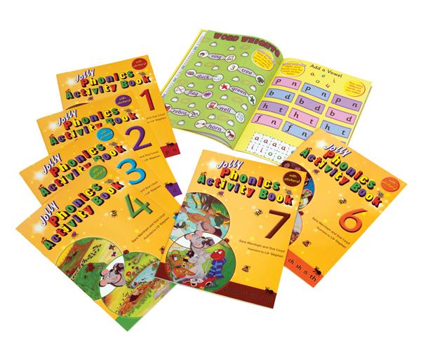 Vorderes Coverbild Jolly Phonics Activity Books 1-7