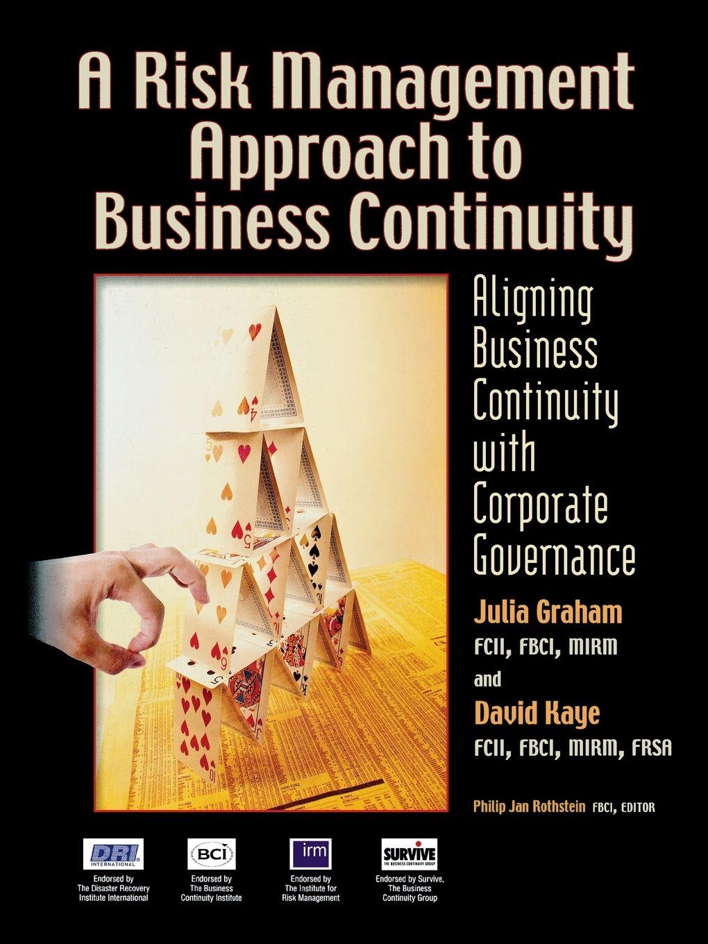 Vorderes Coverbild A Risk Management Approach to Business Continuity