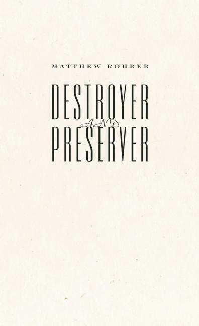 Vorderes Coverbild Destroyer and Preserver