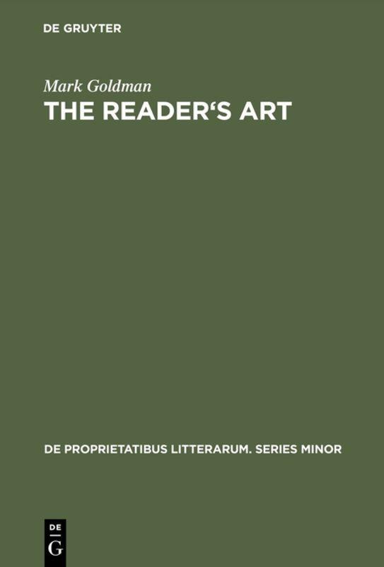 Vorderes Coverbild The Reader's Art