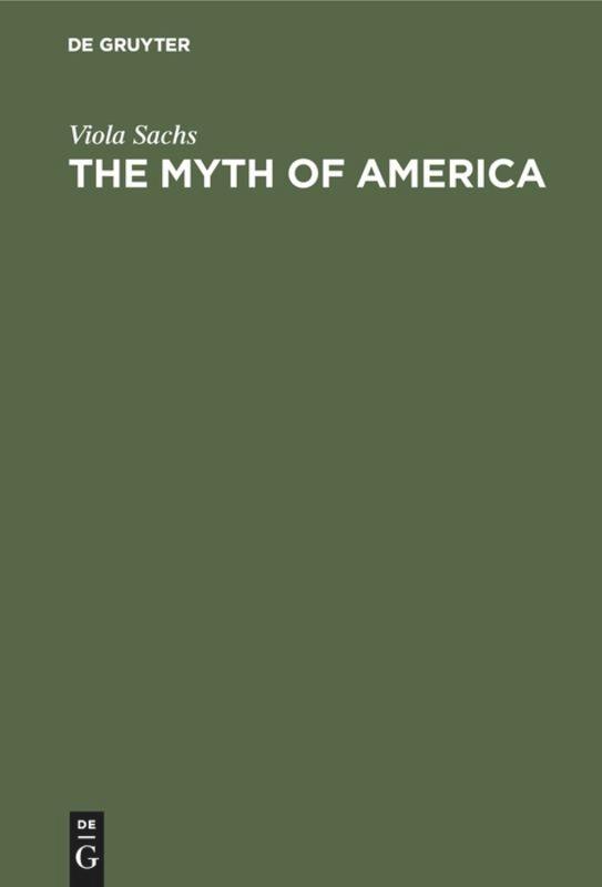 Vorderes Coverbild The Myth of America