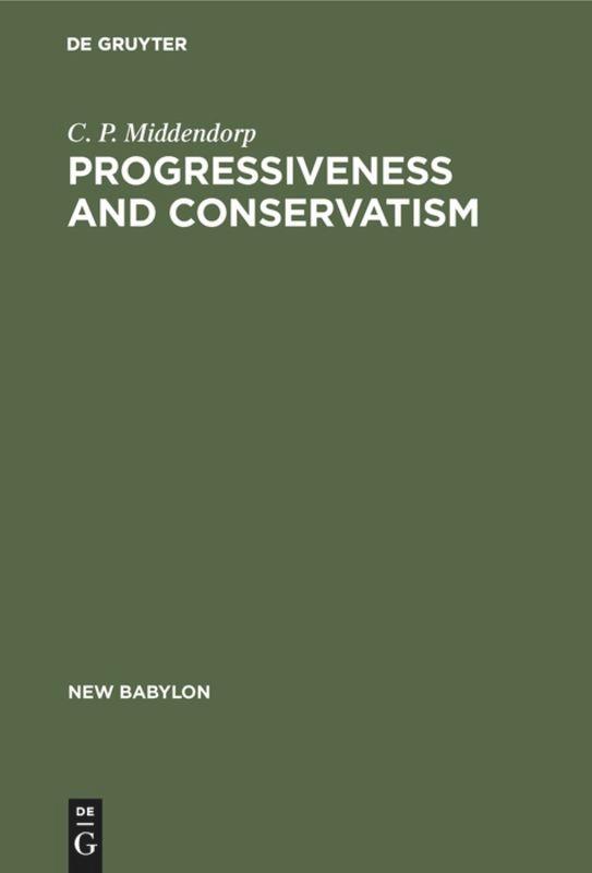 Vorderes Coverbild Progressiveness and Conservatism