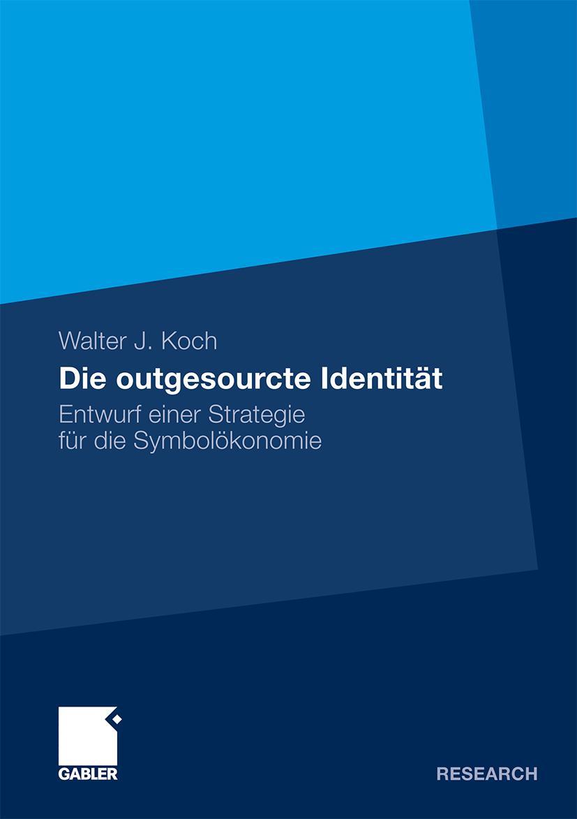 Vorderes Coverbild Die outgesourcte Identität