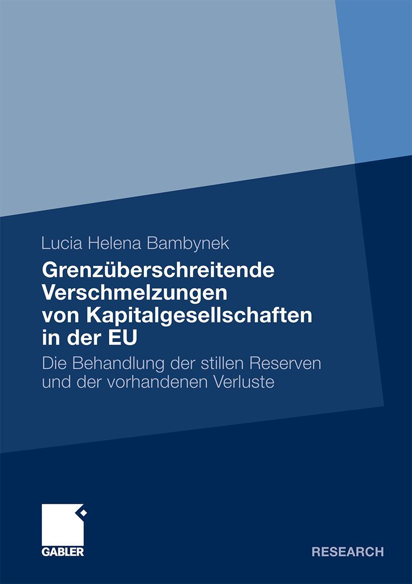 Vorderes Coverbild Grenzüberschreitende Verschmelzungen von Kapitalgesellschaften in der EU