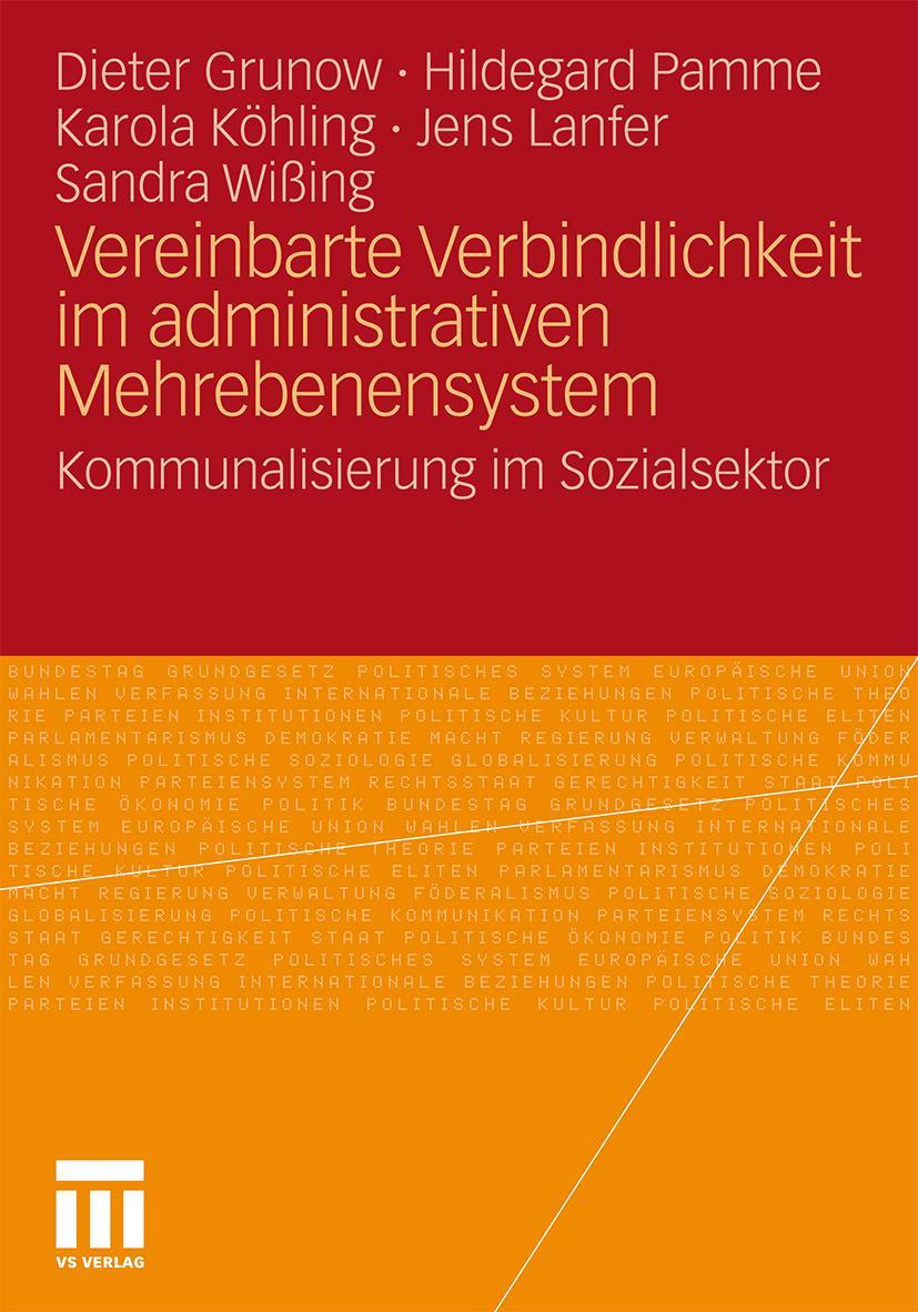 Vorderes Coverbild Vereinbarte Verbindlichkeit im administrativen Mehrebenensystem