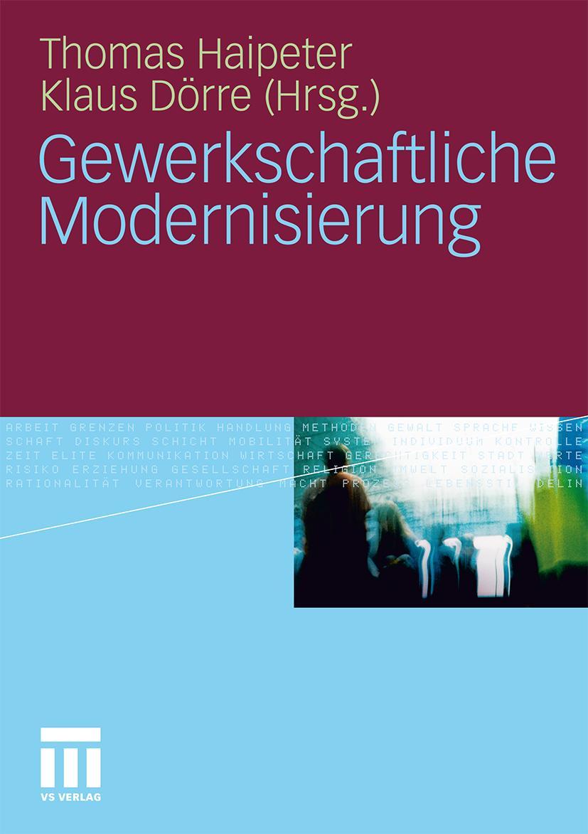 Vorderes Coverbild Gewerkschaftliche Modernisierung