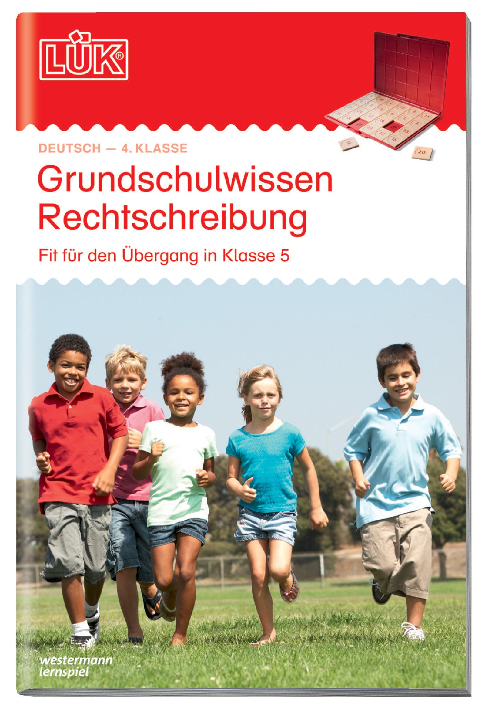 Vorderes Coverbild LÜK. Grundschulwissen Rechtschreibung