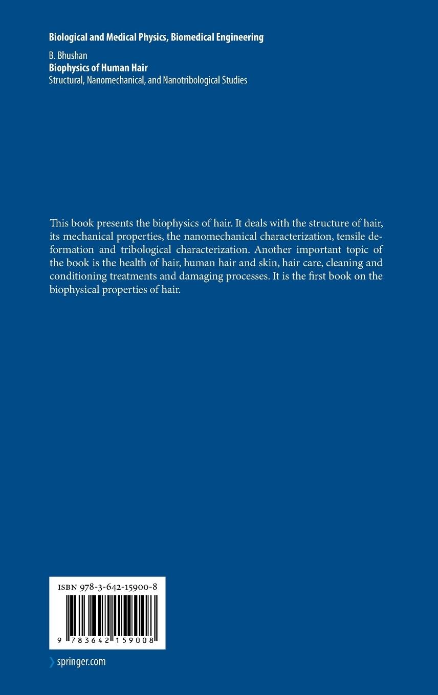 Rückseitencover Biophysics of Human Hair