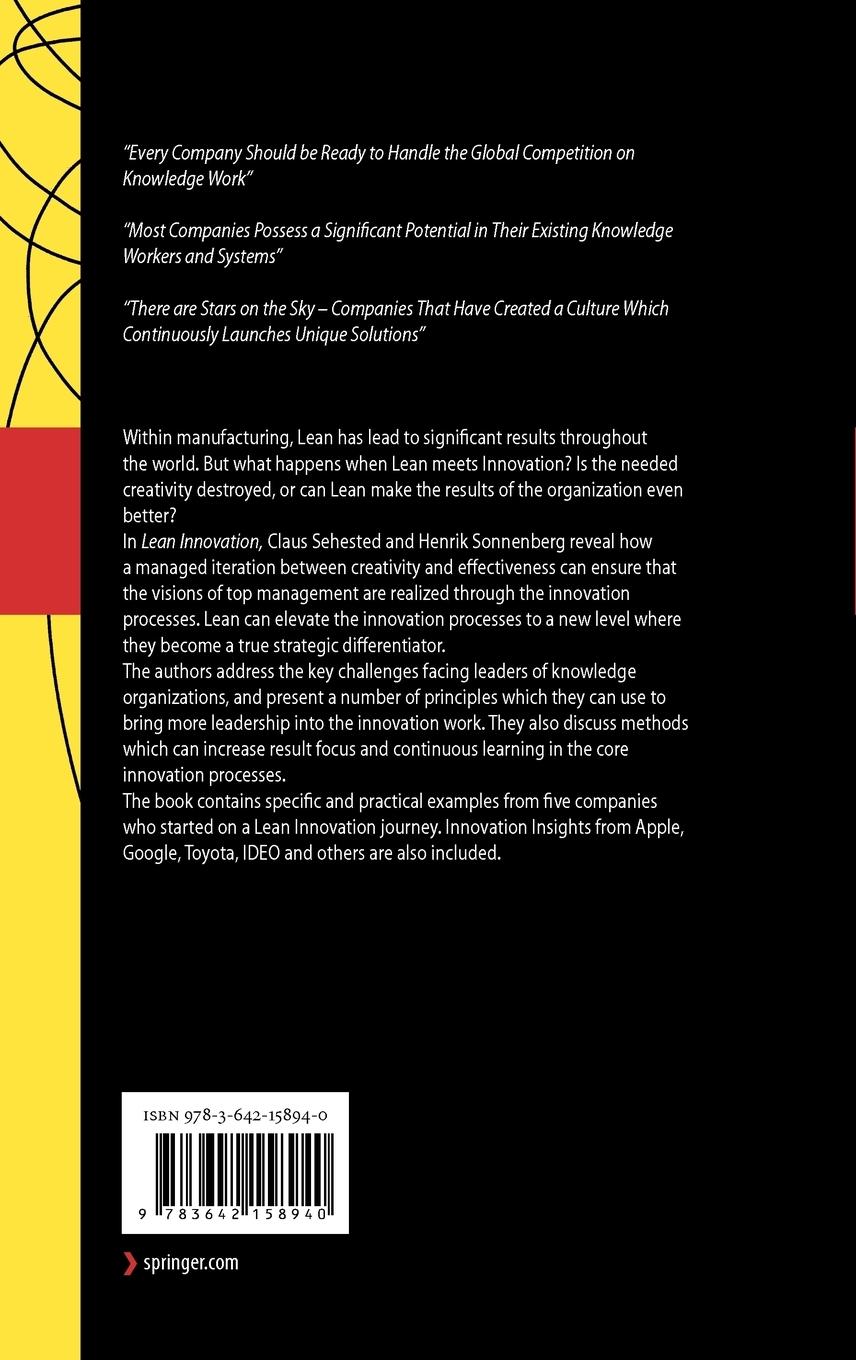 Rückseitencover Lean Innovation