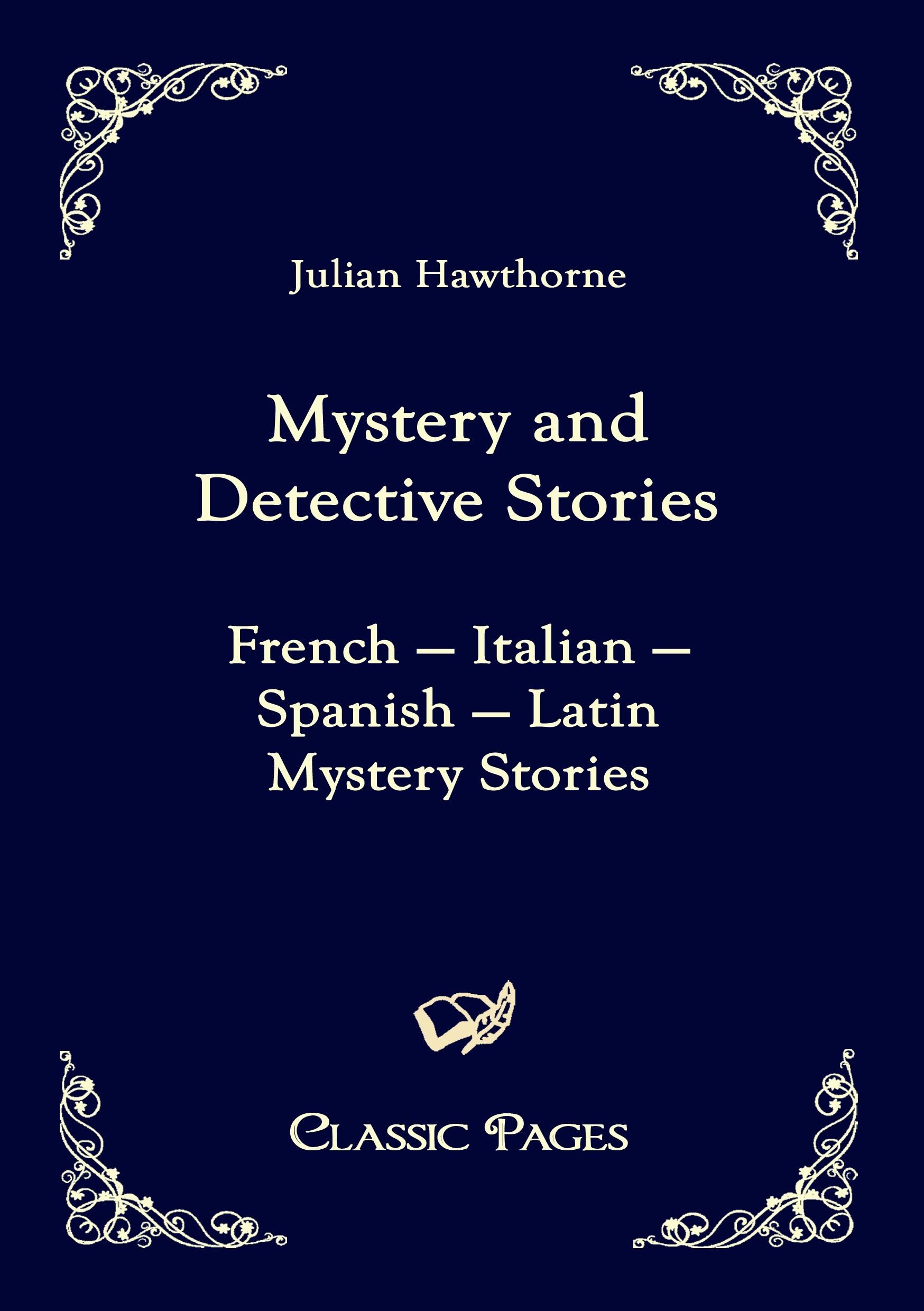 Vorderes Coverbild Mystery and Detective Stories