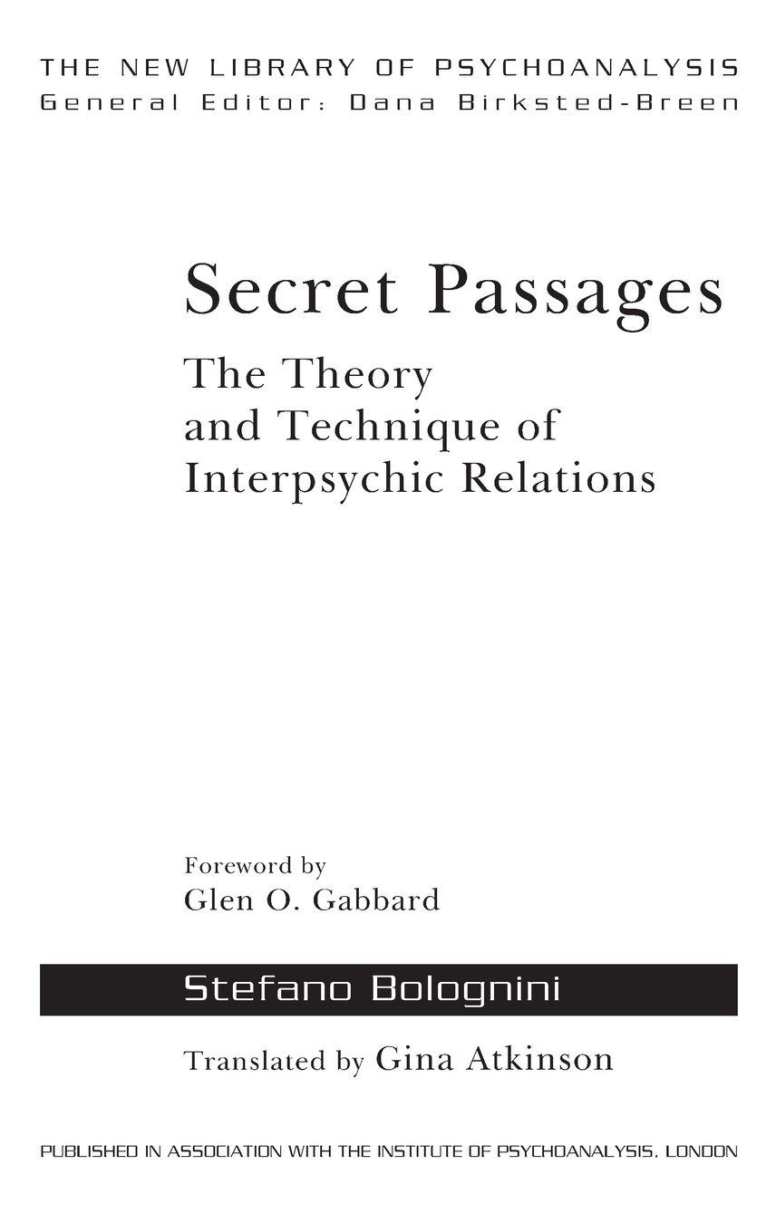 Vorderes Coverbild Secret Passages