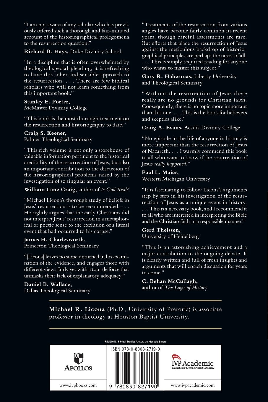 Rückseitencover The Resurrection of Jesus