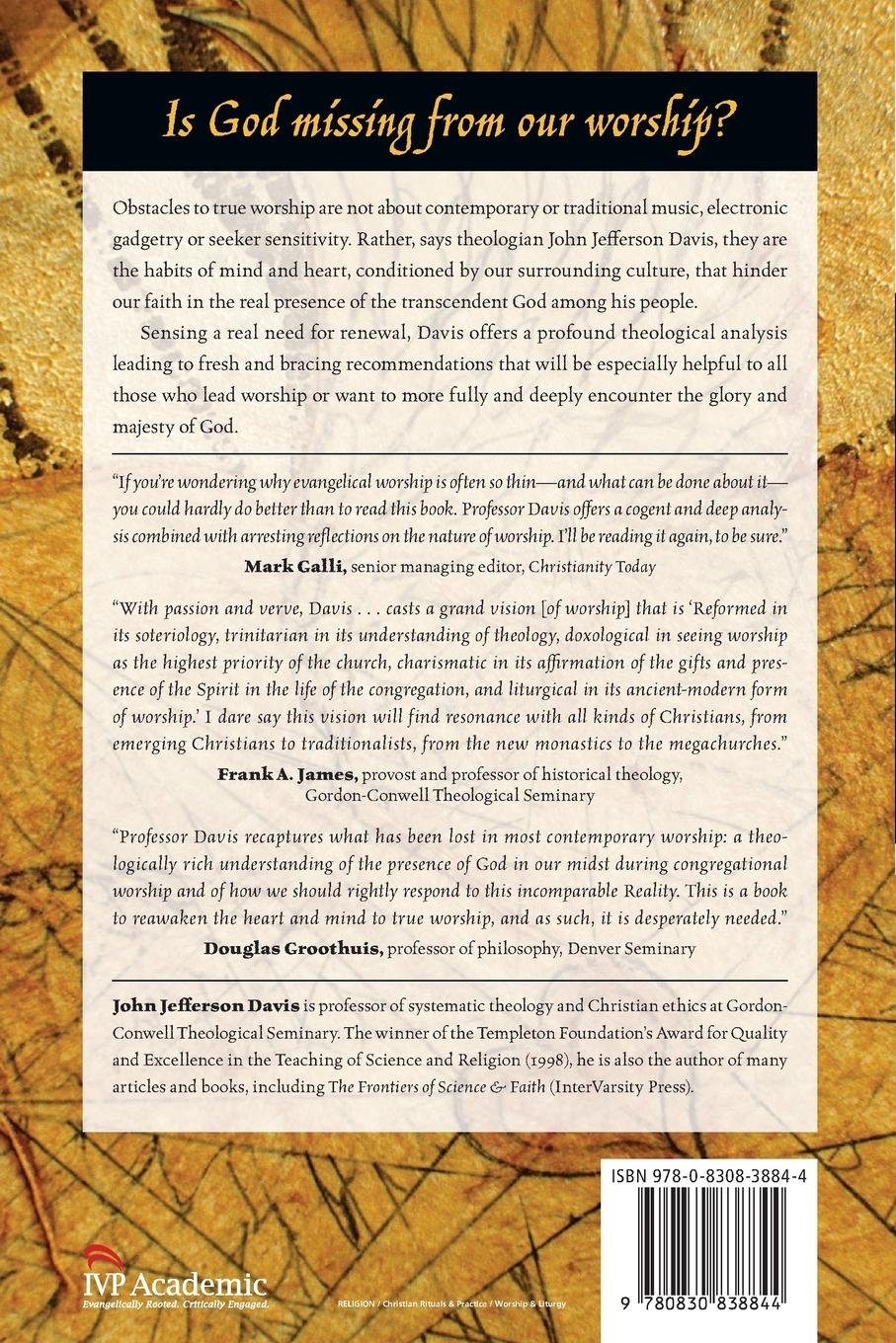 Rückseitencover Worship and the Reality of God