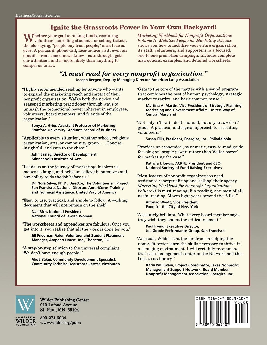 Rückseitencover Mobilize People for Marketing Success