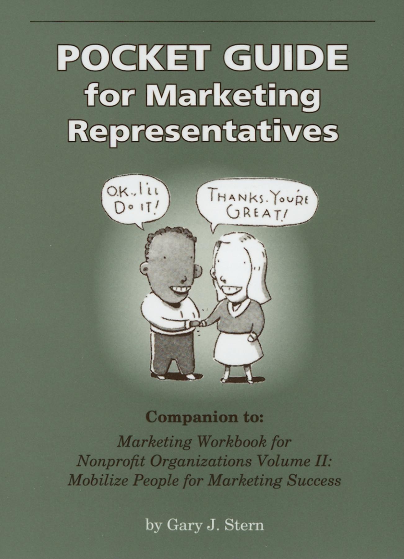 Vorderes Coverbild Pocket Guide for Marketing Representatives