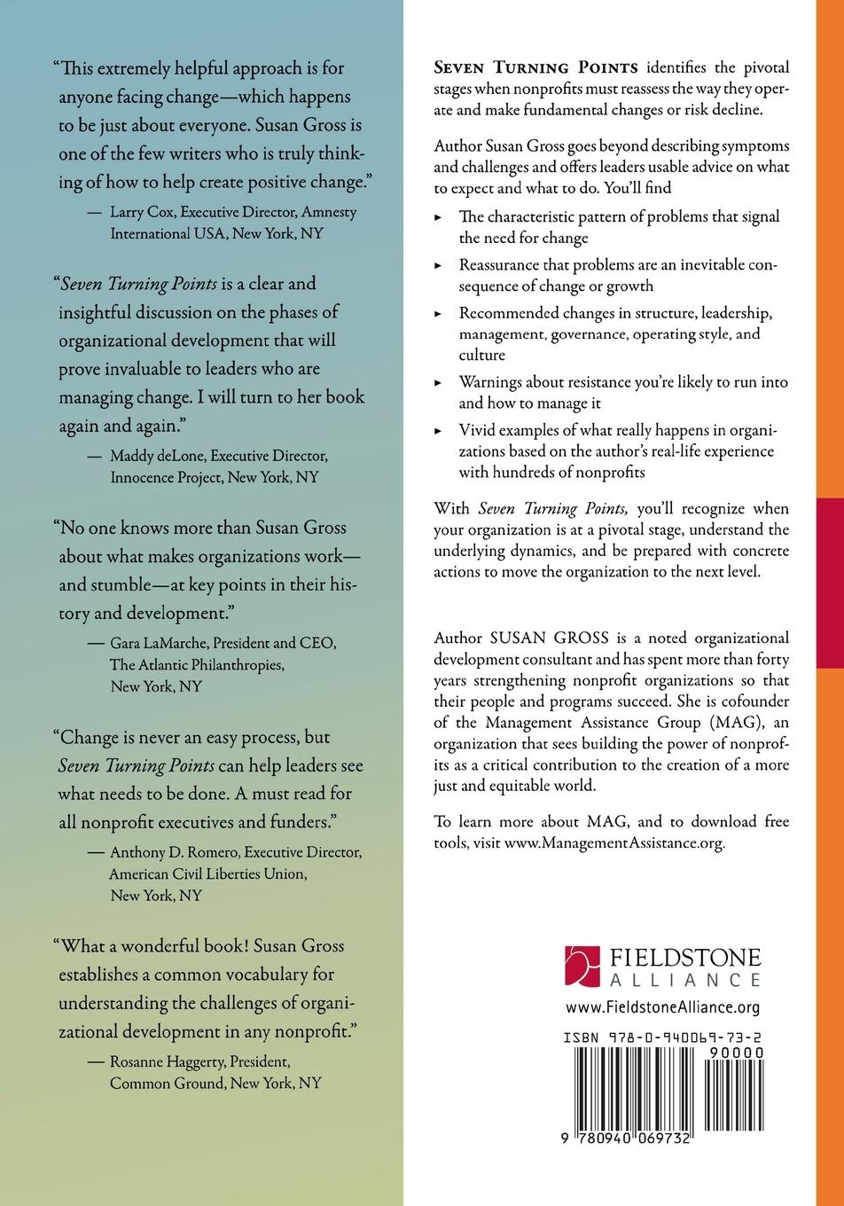 Rückseitencover Seven Turning Points