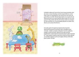 Beispielinhalt (Bild) Das Hochhaus im Wald /Deutsch-Türkisch