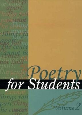 Vorderes Coverbild Poetry for Students